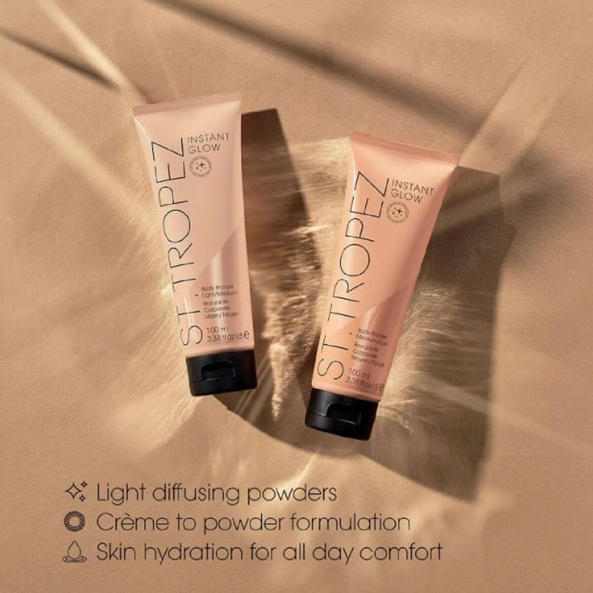 BODY CARE INSTANT GLOW BRONZ LIGHT (BRONZEADOR CORPORAL)